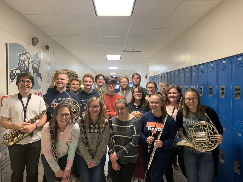 Members of WKU Honors Band
