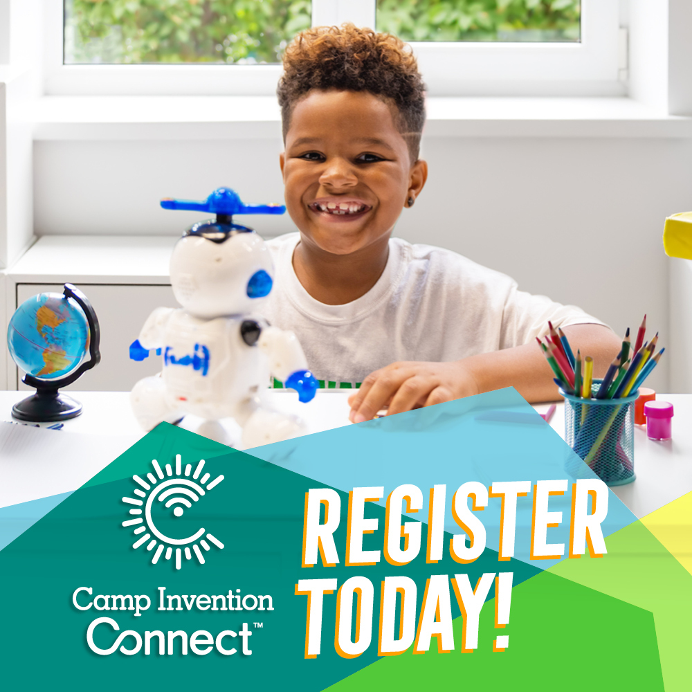 Registration Open: Camp Invention Goes Virtual, June 22 - 26