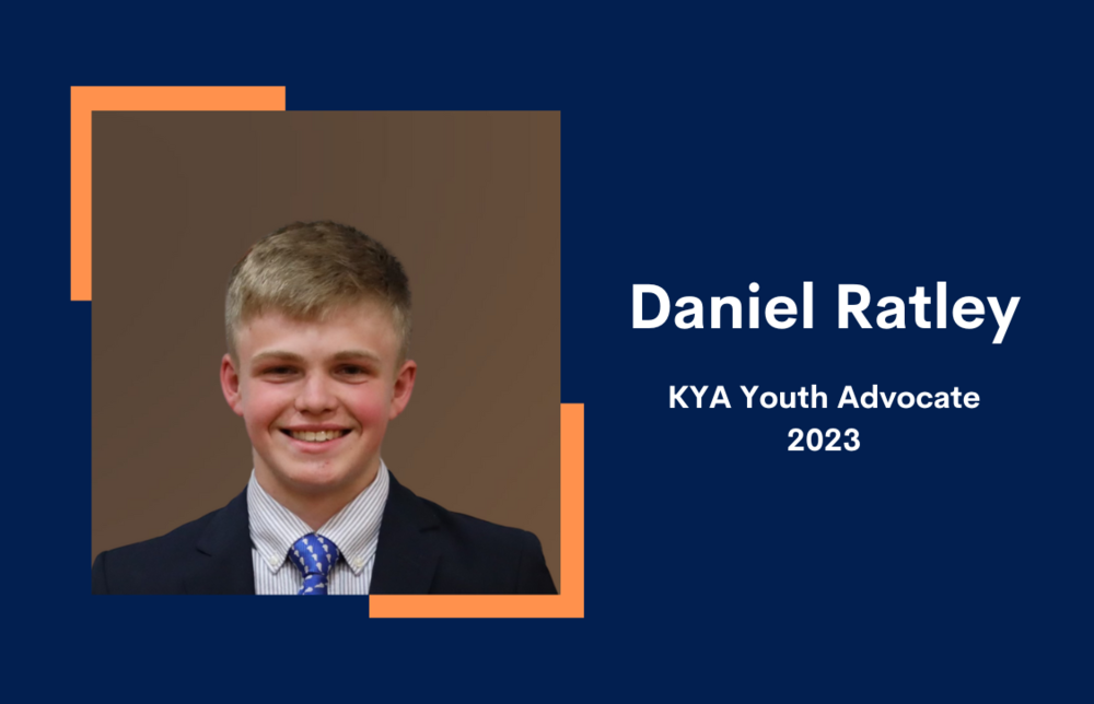 Decorative - Daniel Ratley, KYA Youth Advocate 2023