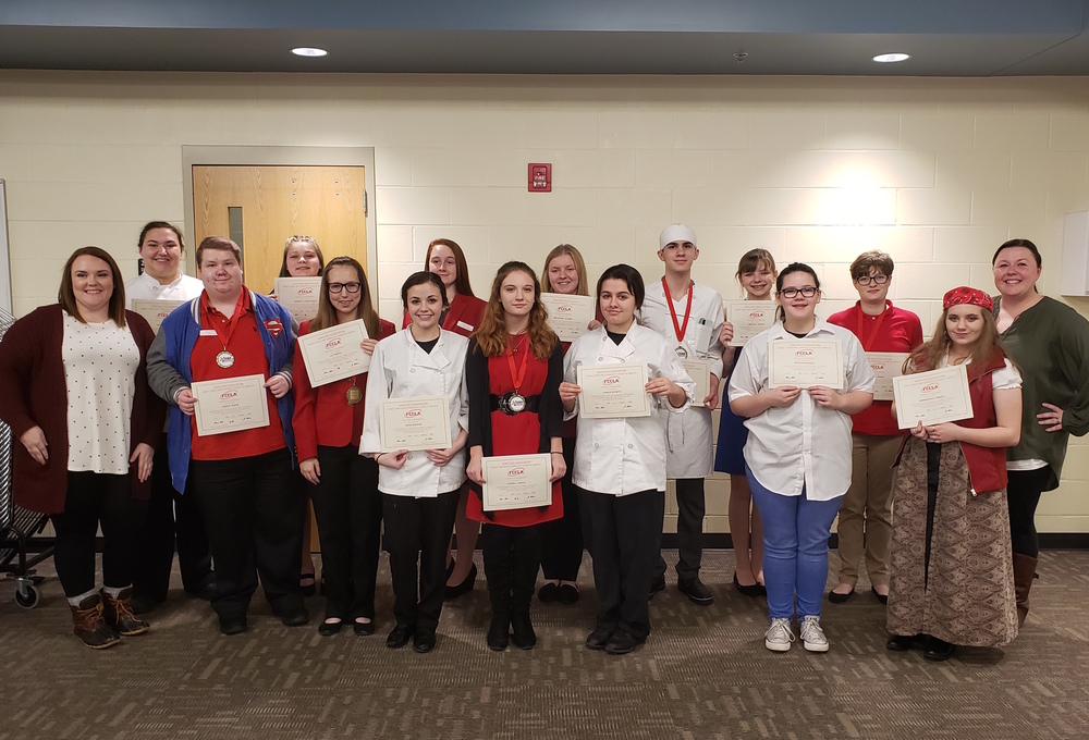 FCCLA Members at Regional Competition