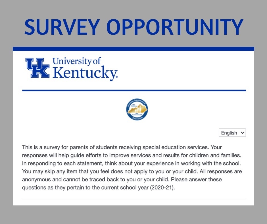 Survey Seeks Special Ed Parent Feedback