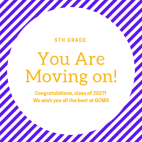 A Message to Our 5th Graders
