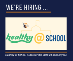 GCS Hiring for 2020-21: Part-Time, Flexible Positions