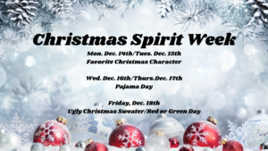 Christmas Spirit Week