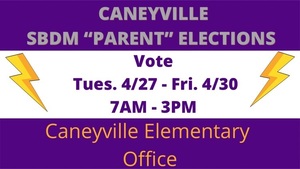 SBDM Parent Elections