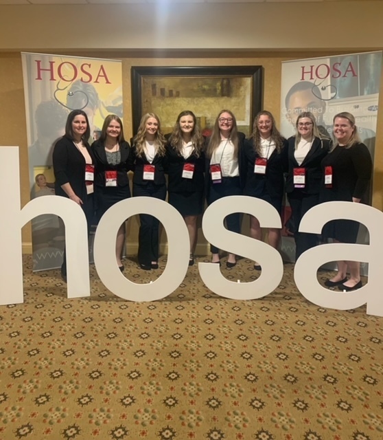 GCHS HOSA members