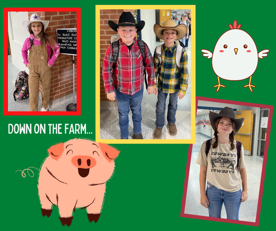 Farm Day photo collage