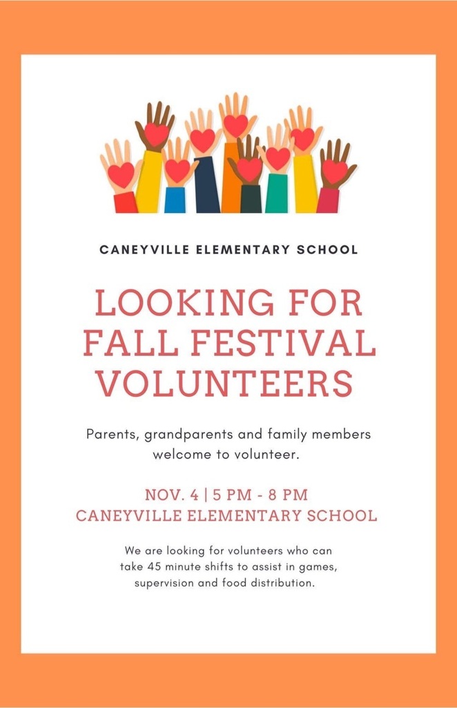 Volunteers Needed for Fall Festival
